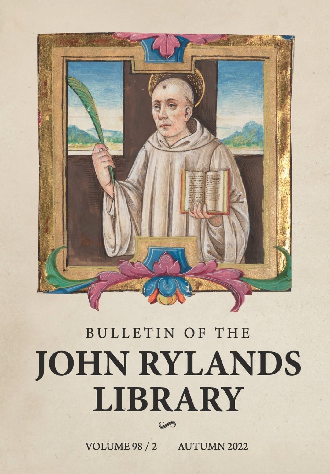 Cover image for Bulletin of the John Rylands Library 98/2 ISBN 9781526170613