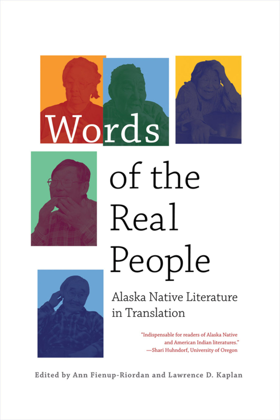 Cover image for Words of the Real People ISBN 9781602230040
