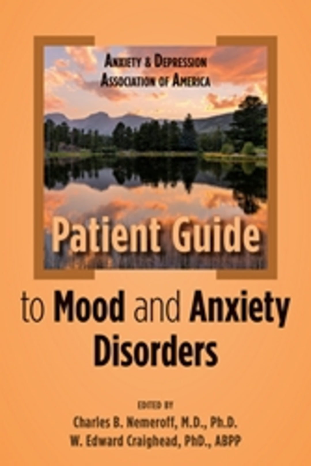 Cover image for Anxiety and Depression Association of America Patient Guide to Mood and Anxiety Disorders ISBN 9781615375035