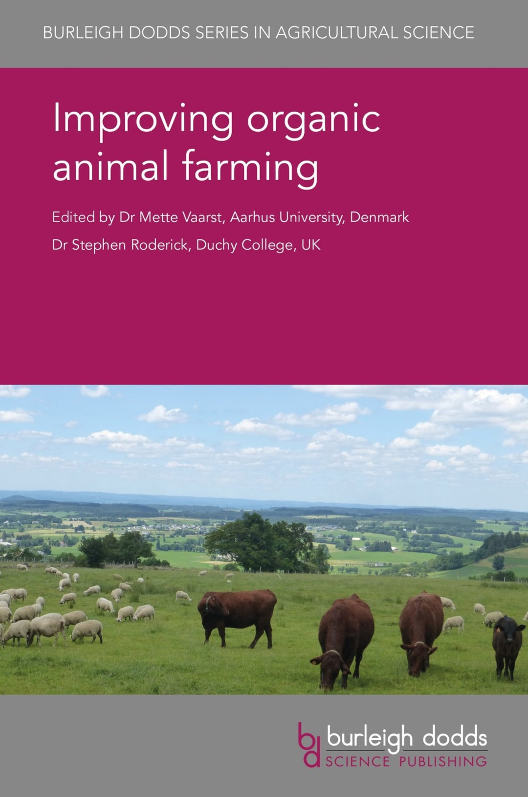 Cover image for Improving organic animal farming ISBN 9781786761804