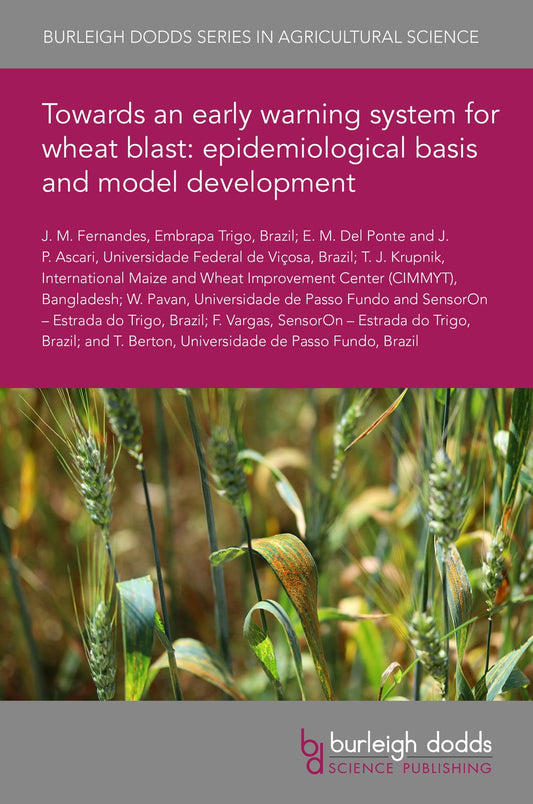 Towards an early warning system for wheat blast: epidemiological basis and model development