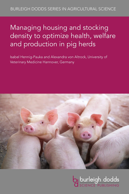 Managing housing and stocking density to optimize health, welfare and production in pig herds