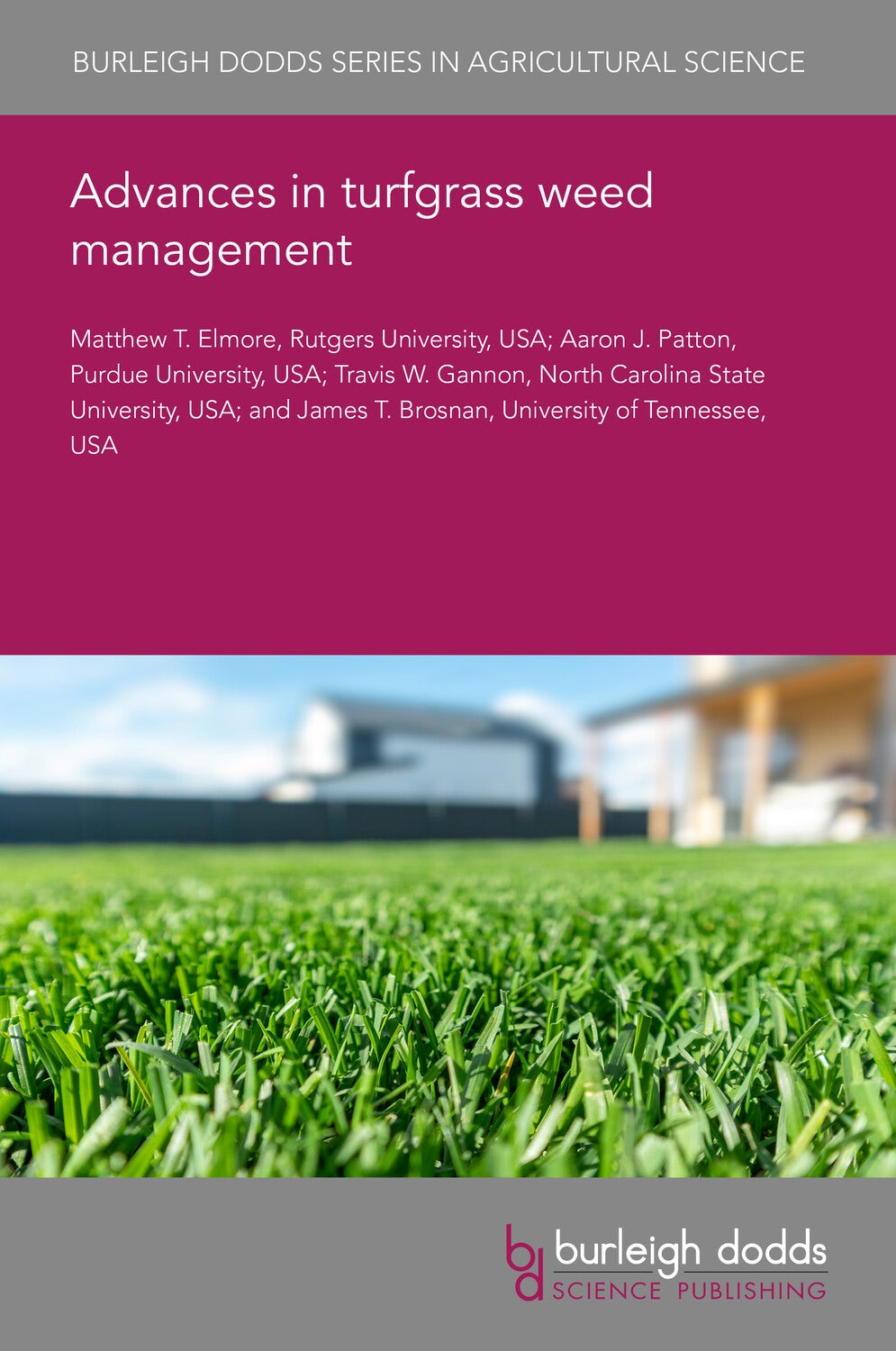 Advances in turfgrass weed management