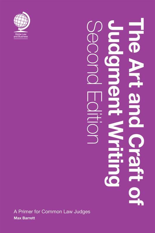 The Art and Craft of Judgment Writing