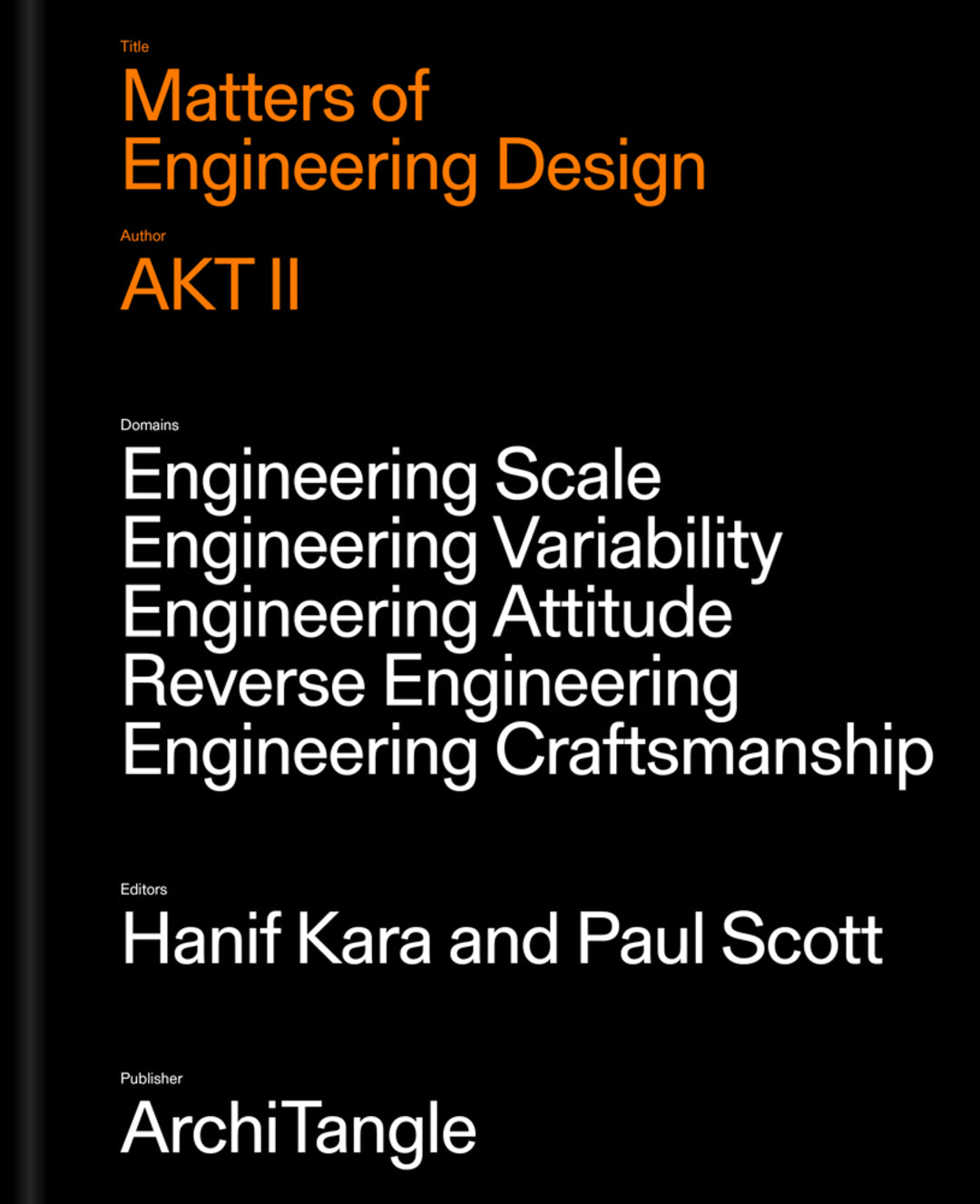 Cover image for Matters of Engineering Design ISBN 9783966800211