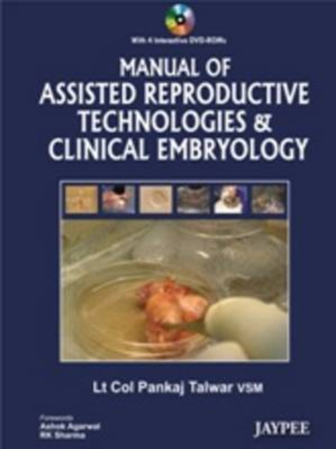 Cover image for Manual of Assisted Reproductive Technologies and Clinical Embryology ISBN 9789350255063