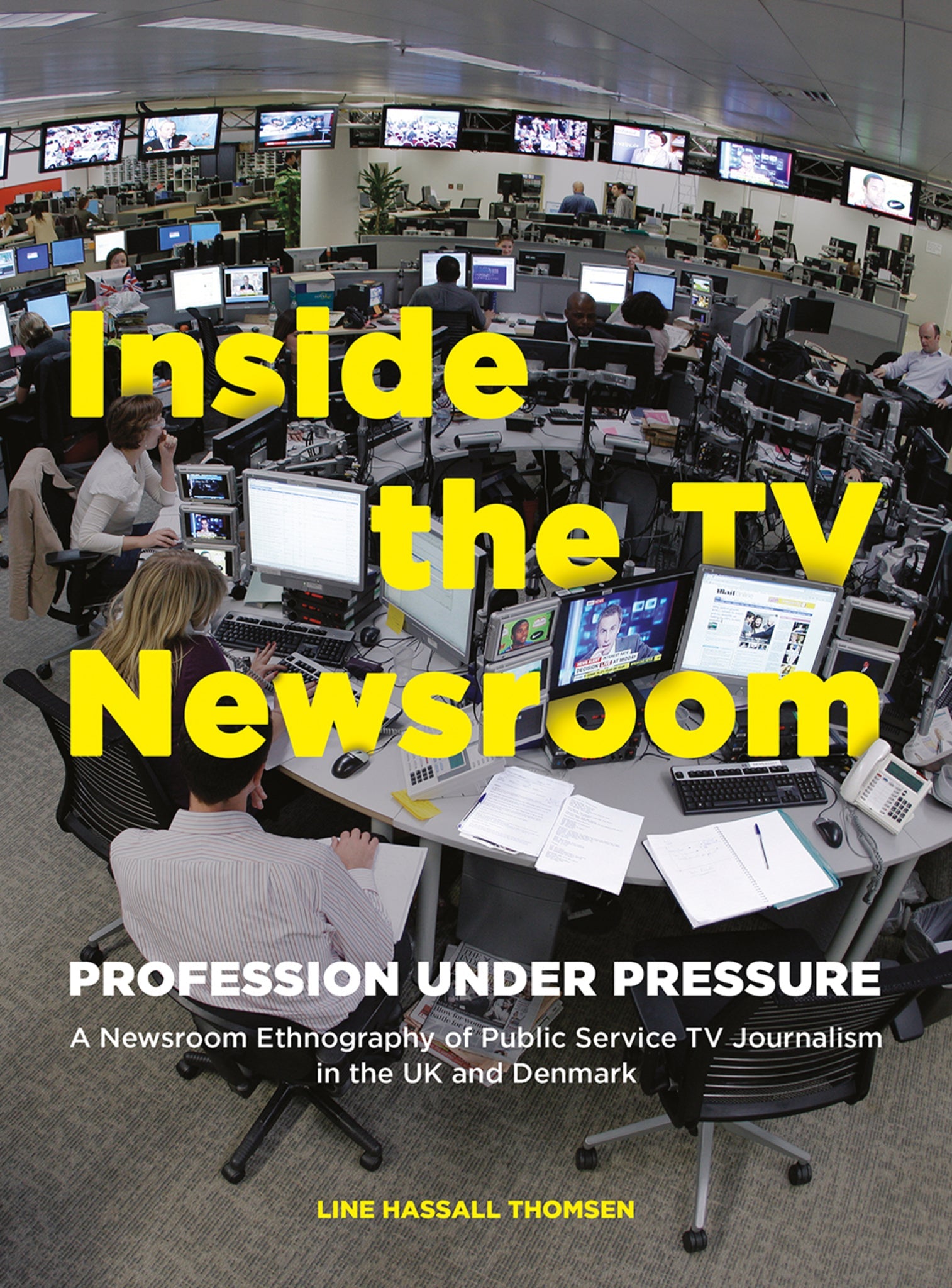 Cover image for Inside the TV Newsroom ISBN 9781783208845