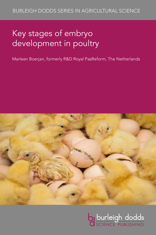 Key stages of embryo development in poultry