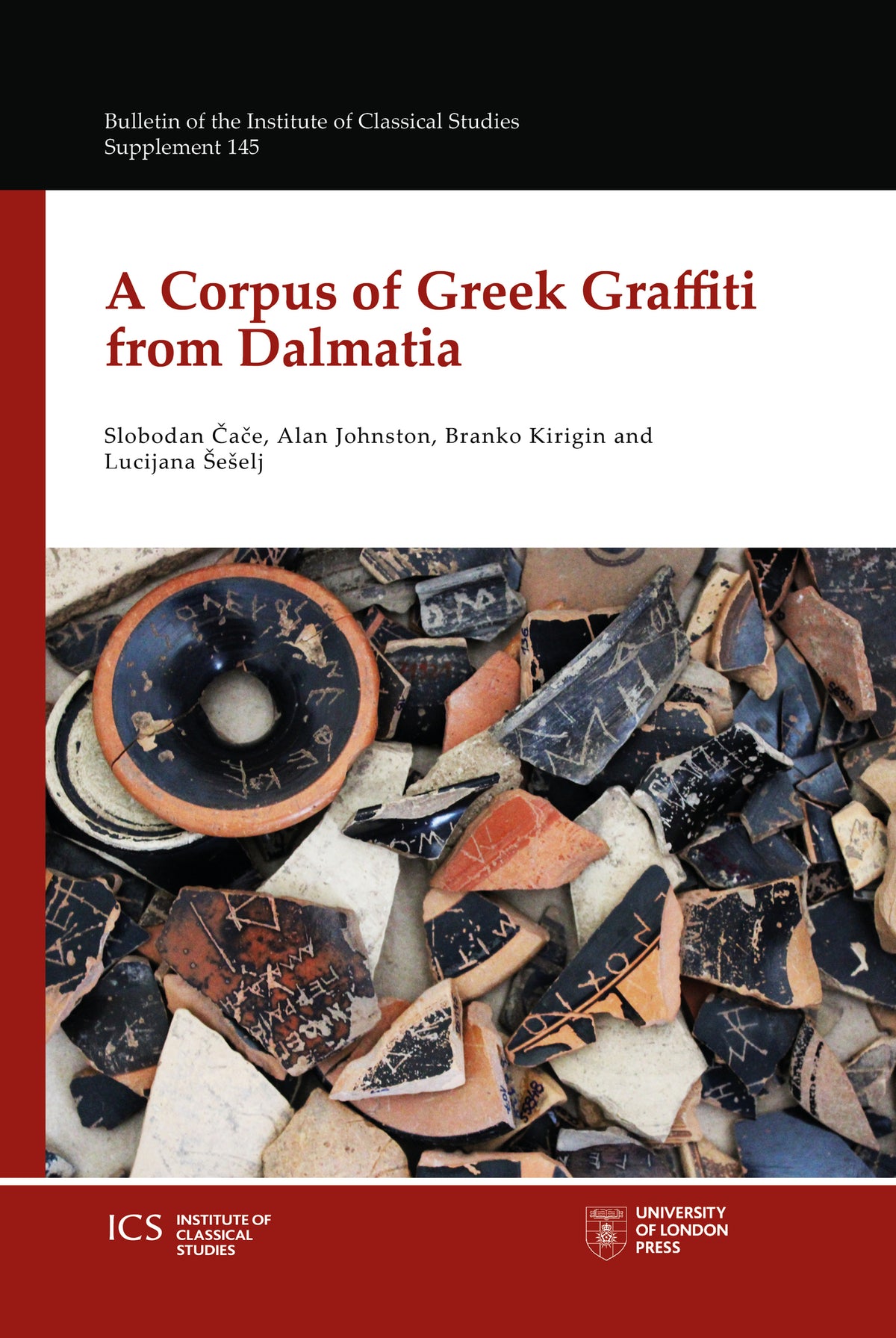 Cover image for A Corpus of Greek Graffiti from Dalmatia ISBN 9781905670987