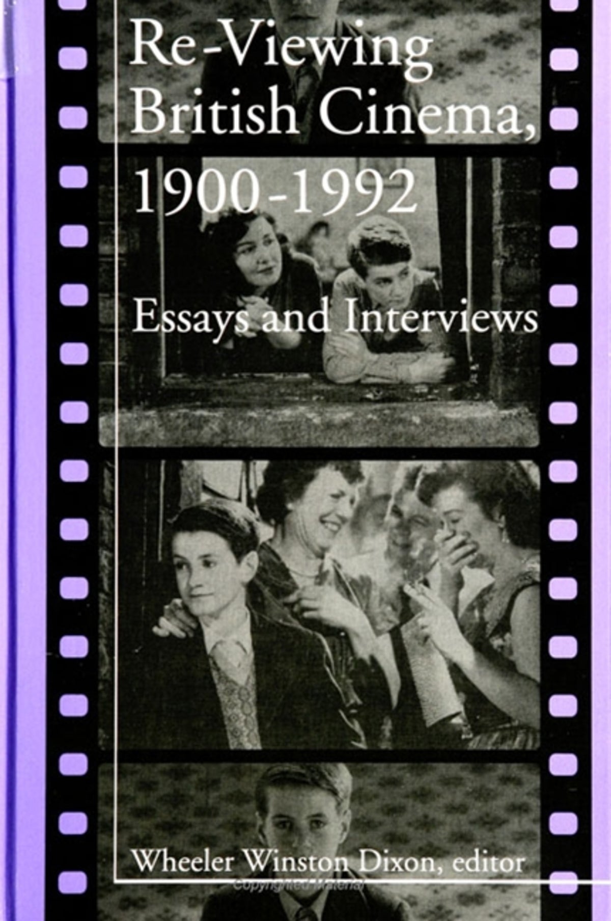 Cover image for Re-Viewing British Cinema, 1900-1992 ISBN 9780791418611