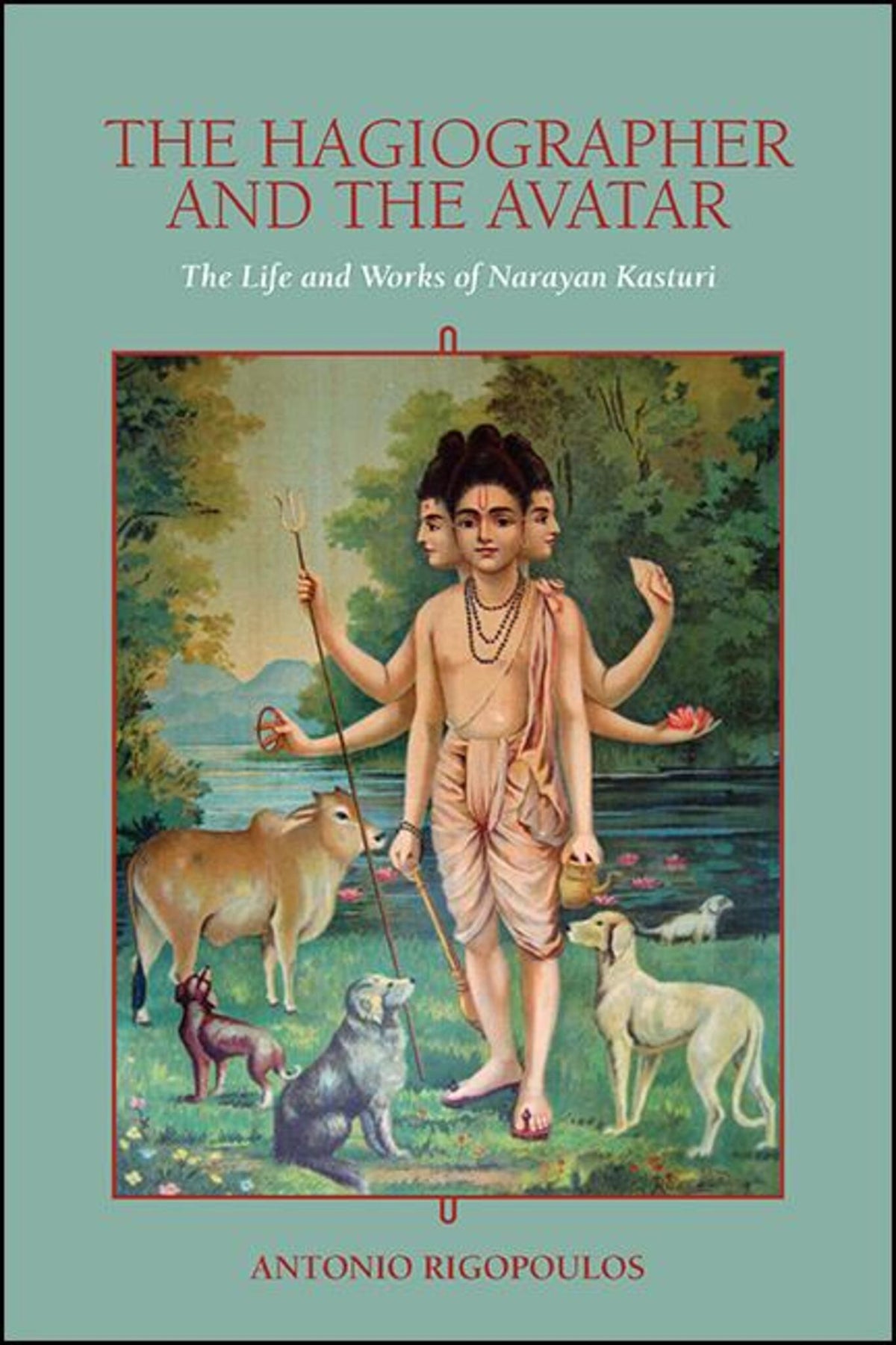 Cover image for The Hagiographer and the Avatar ISBN 9781438482286
