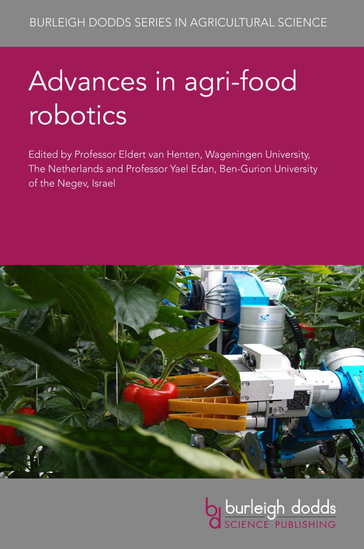 Cover image for Advances in agri-food robotics ISBN 9781801462778