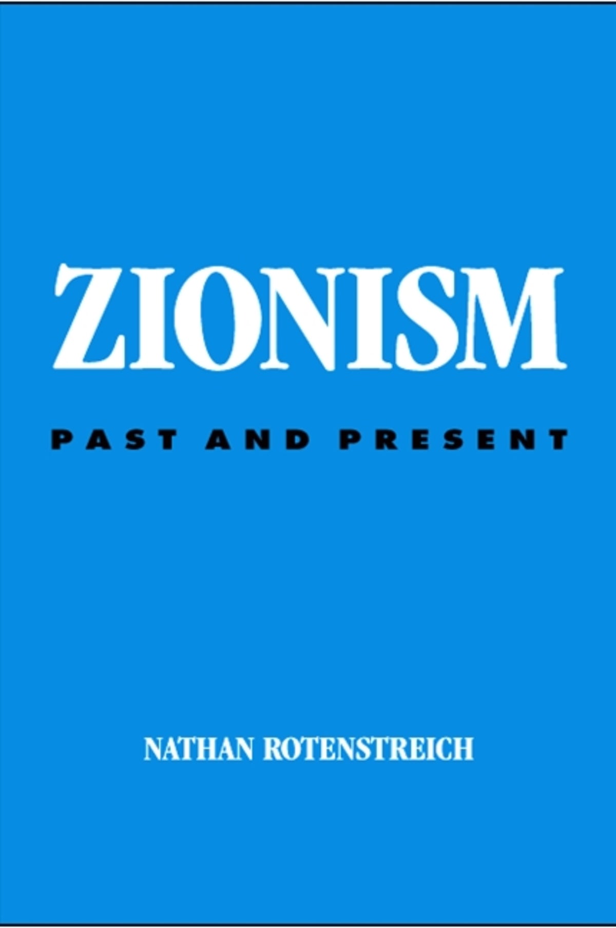 Cover image for Zionism ISBN 9780791471753