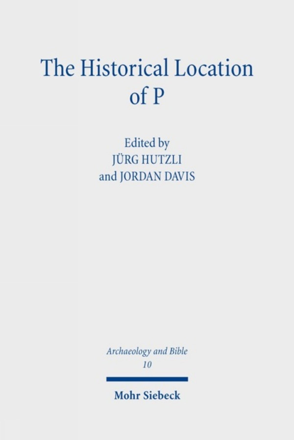 The Historical Location of P
