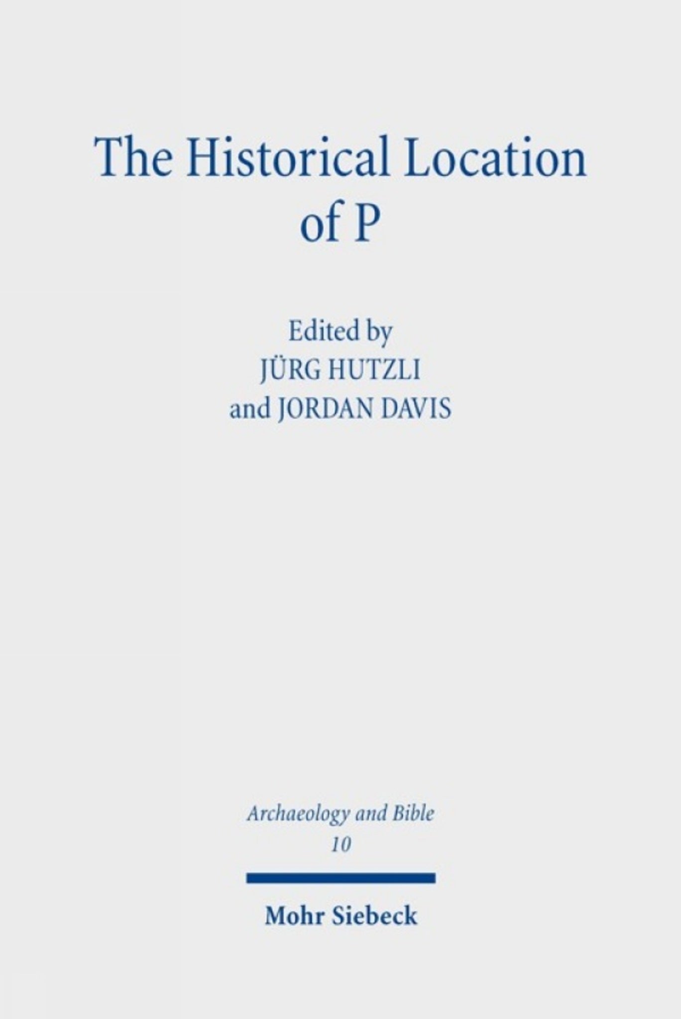 The Historical Location of P