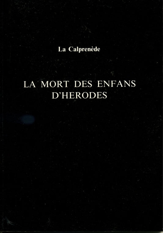 La Mort des Enfans d'Herodes