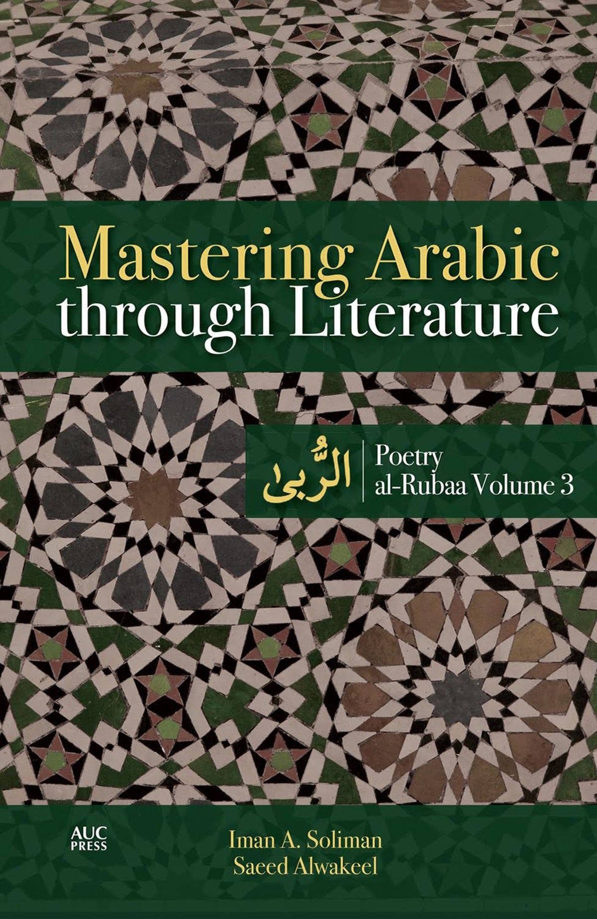 Cover image for Mastering Arabic through Literature: Poetry ISBN 9781649034373