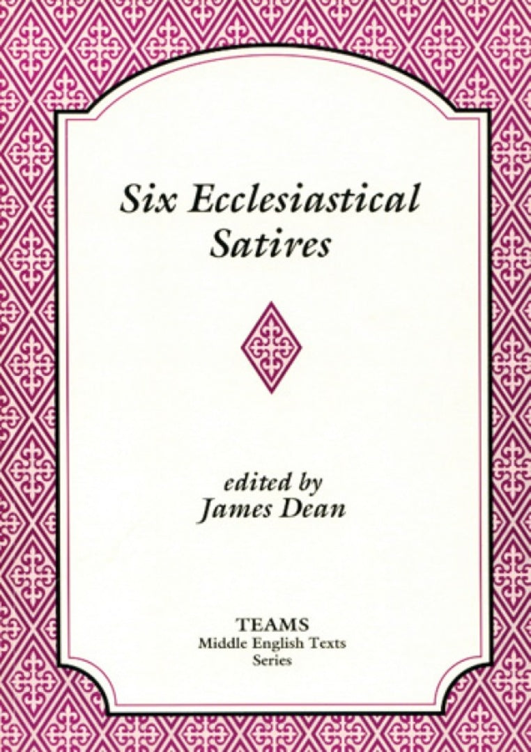 Cover image for Six Ecclesiastical Satires ISBN 9781879288058