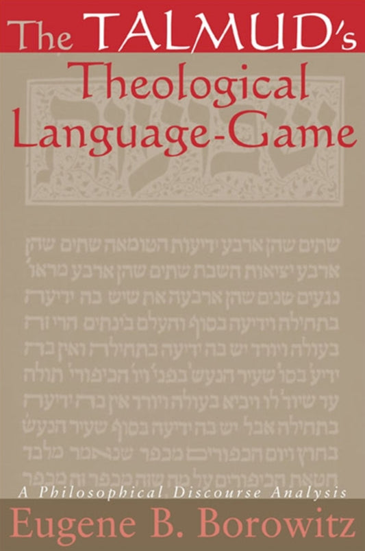 The Talmud's Theological Language-Game