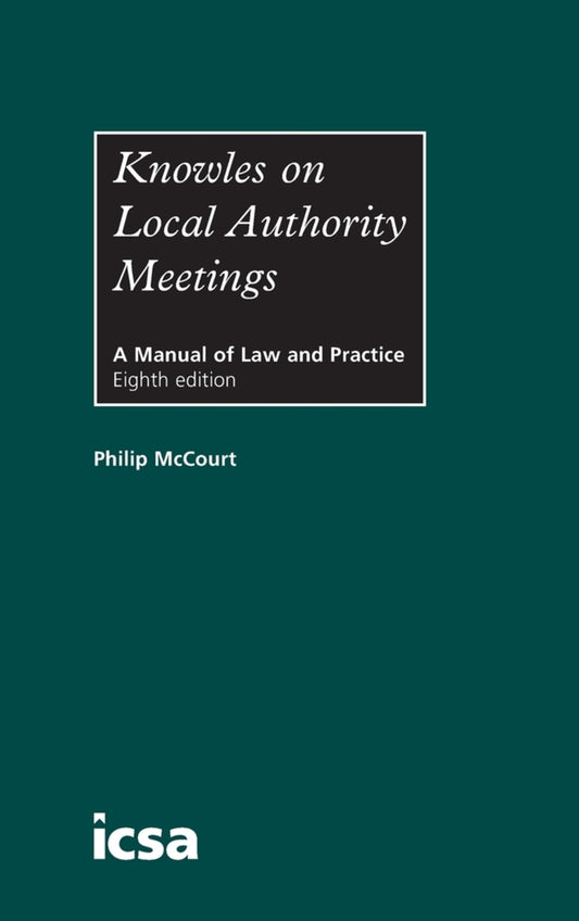 Knowles on Local Authority Meetings