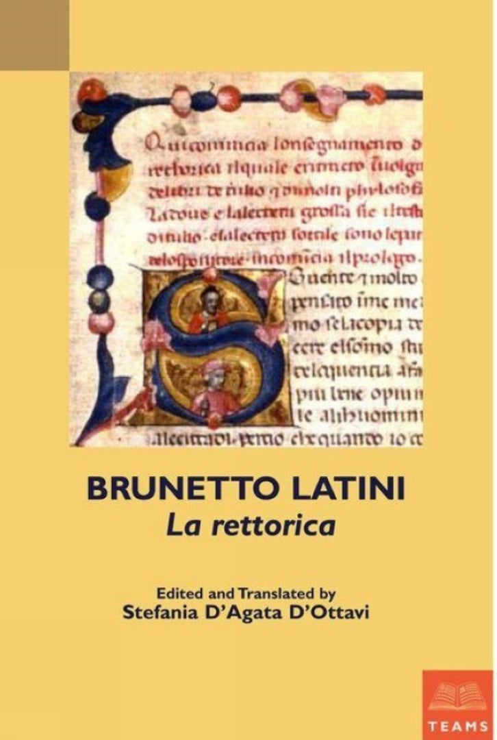 Cover image for Brunetto Latini, La rettorica ISBN 9781580442091