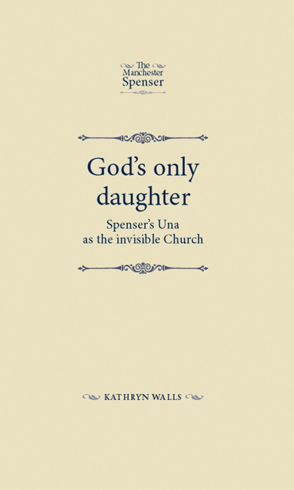 Cover image for God's only daughter ISBN 9781526151773