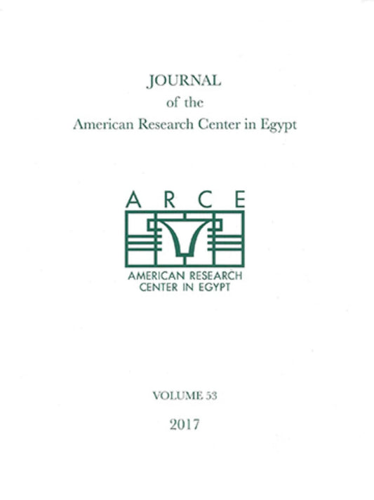 Journal of the American Research Center in Egypt, Volume 53 (2017)