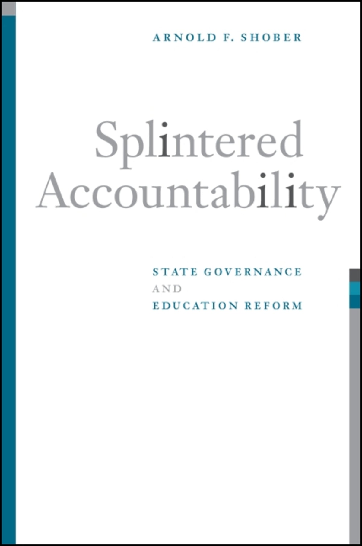 Cover image for Splintered Accountability ISBN 9781438430751