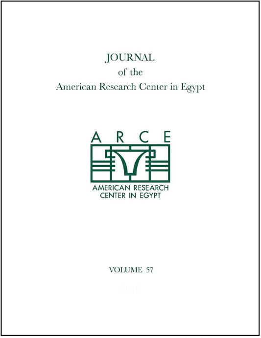 Journal of the American Research Center in Egypt, Volume 57 (2021)