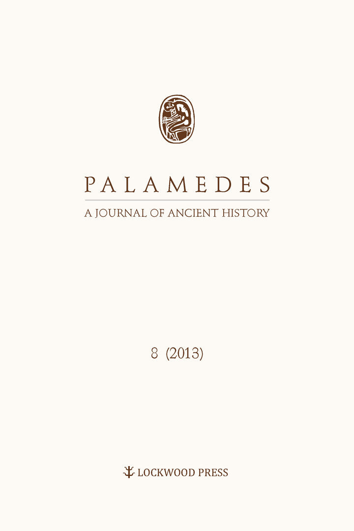 Cover image for Palamedes Volume 8 ISBN 9781937040307