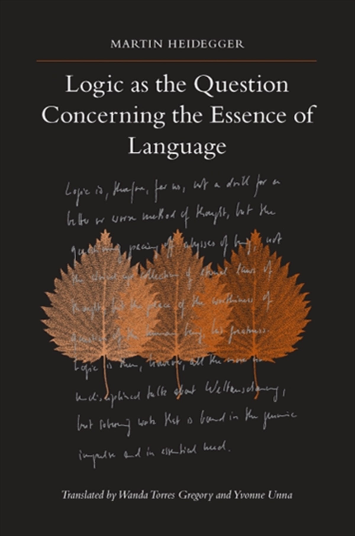 Cover image for Logic as the Question Concerning the Essence of Language ISBN 9781438426730