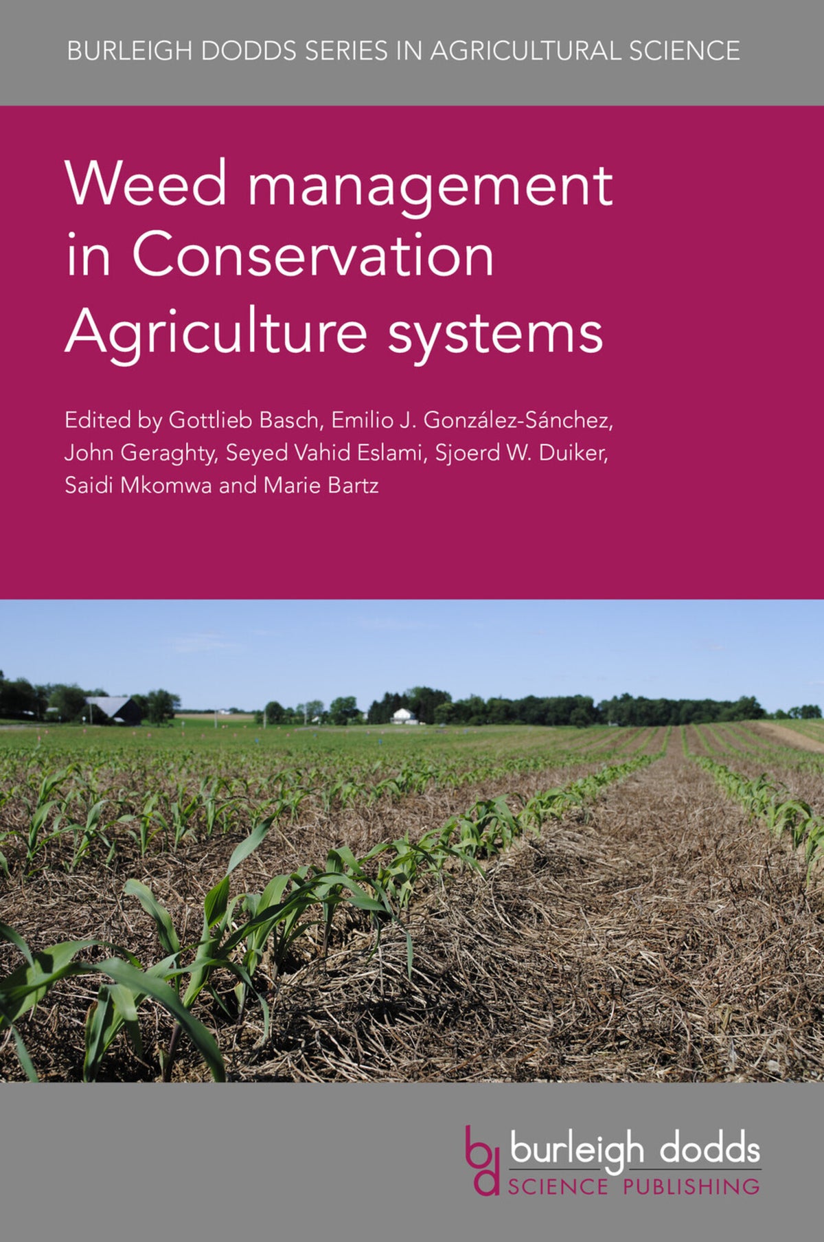 Cover image for Weed management in Conservation Agriculture systems ISBN 9781801467865