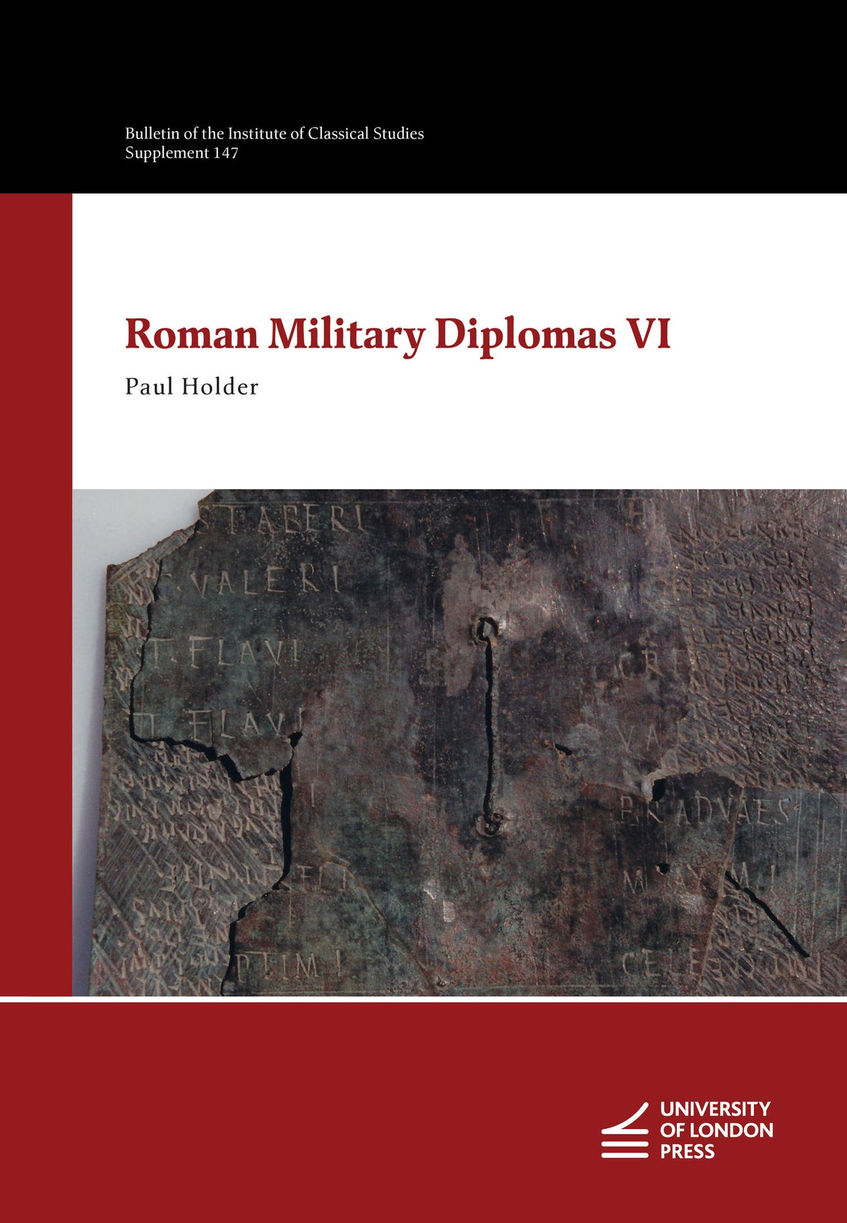 Cover image for Roman Military Diplomas VI ISBN 9781915249654