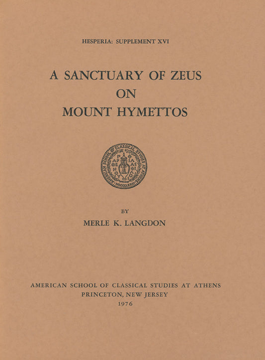 A Sanctuary of Zeus on Mount Hymettos