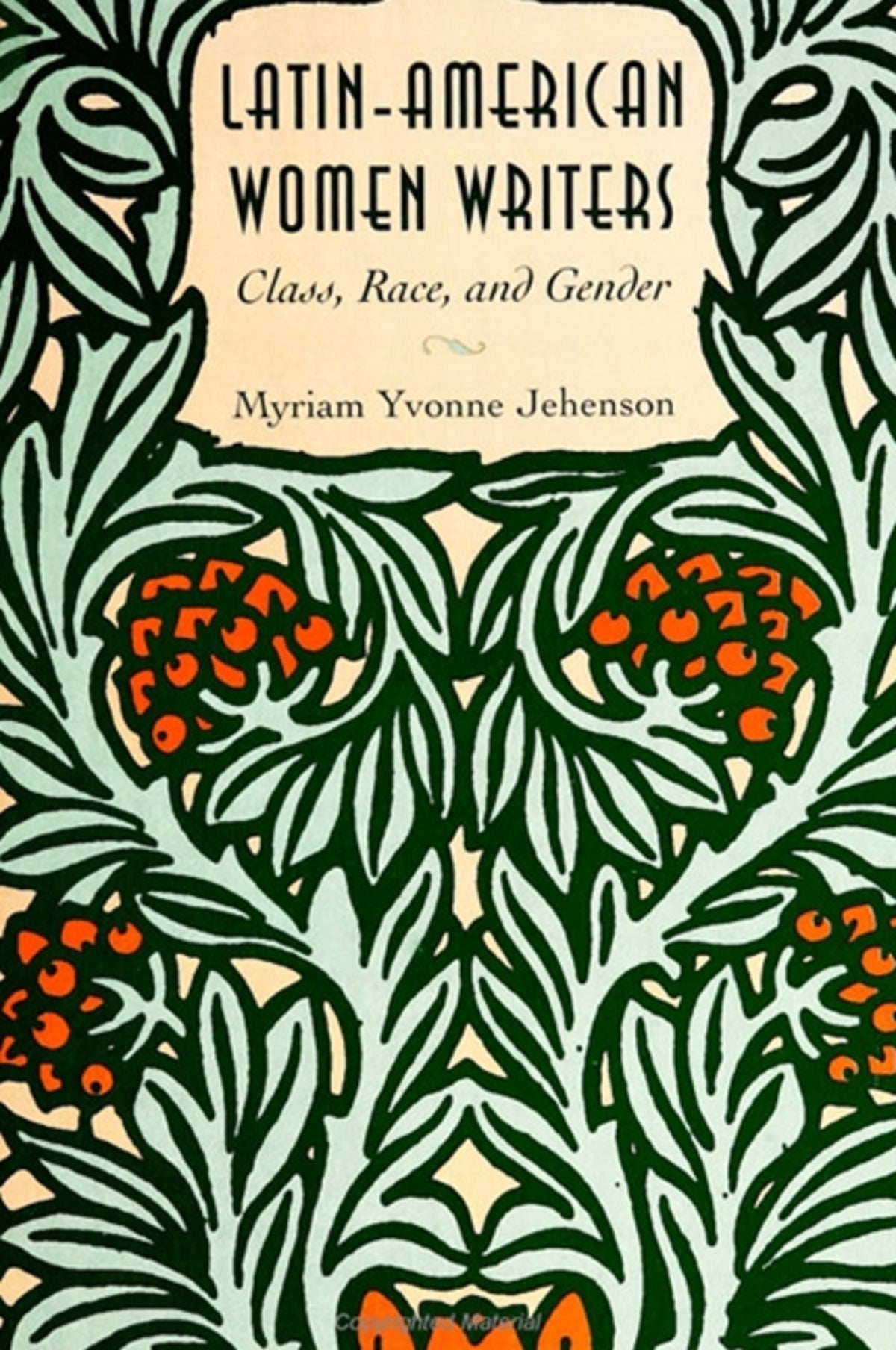 Cover image for Latin-American Women Writers ISBN 9780791425602
