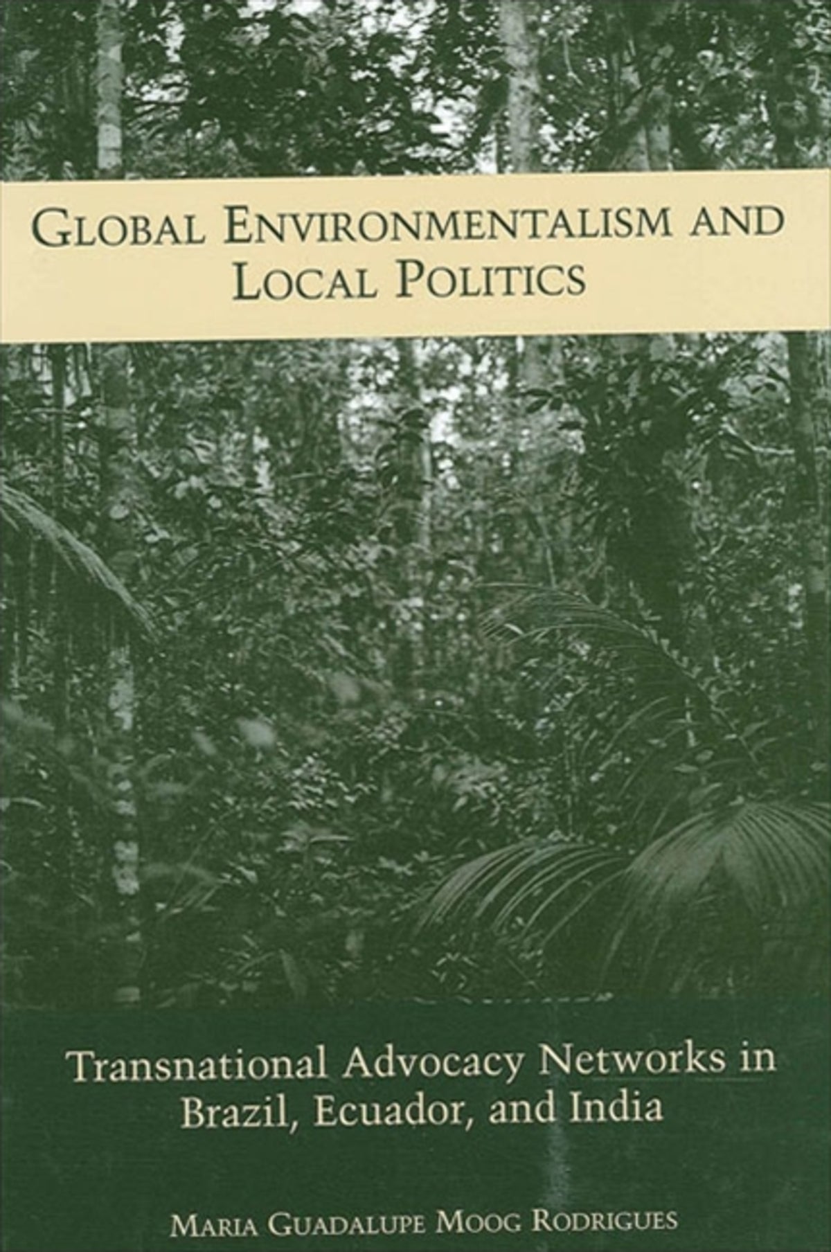 Cover image for Global Environmentalism and Local Politics ISBN 9780791458785