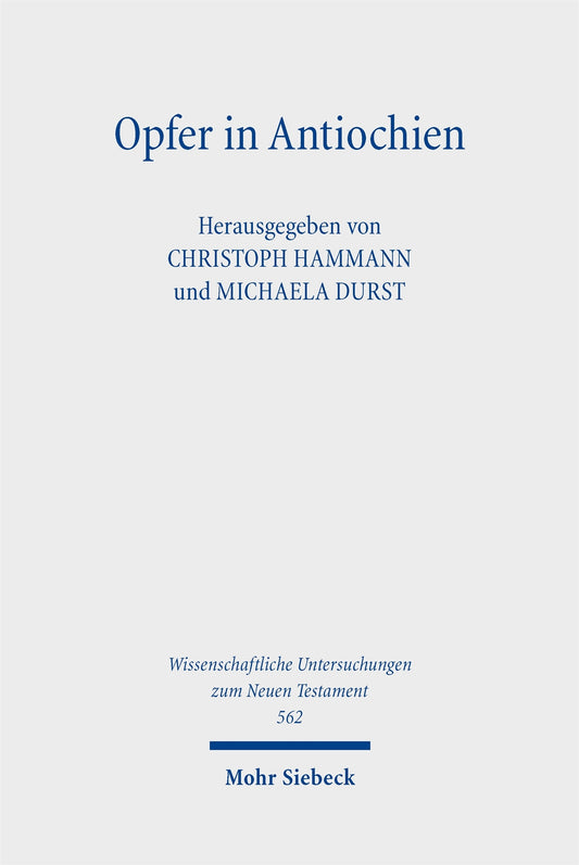 Opfer in Antiochien