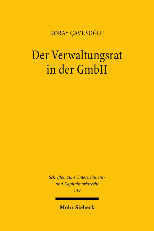 Der Verwaltungsrat in der GmbH