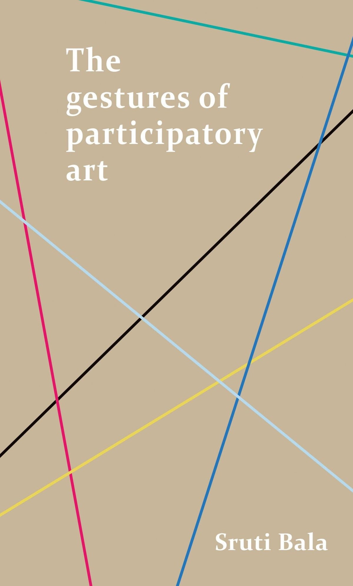 Cover image for The gestures of participatory art ISBN 9781526148124