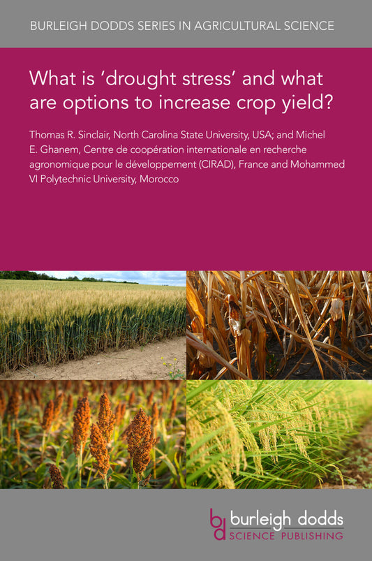 What is ‘drought stress’ and what are options to increase crop yield?
