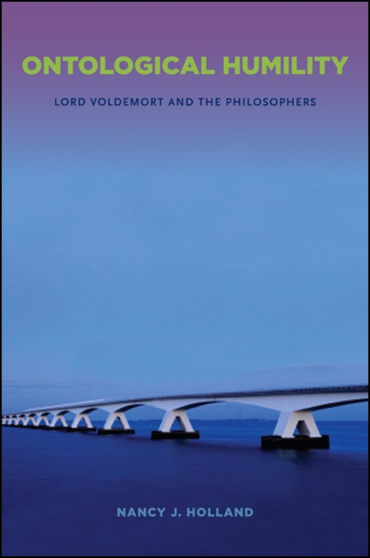 Cover image for Ontological Humility ISBN 9781438445502
