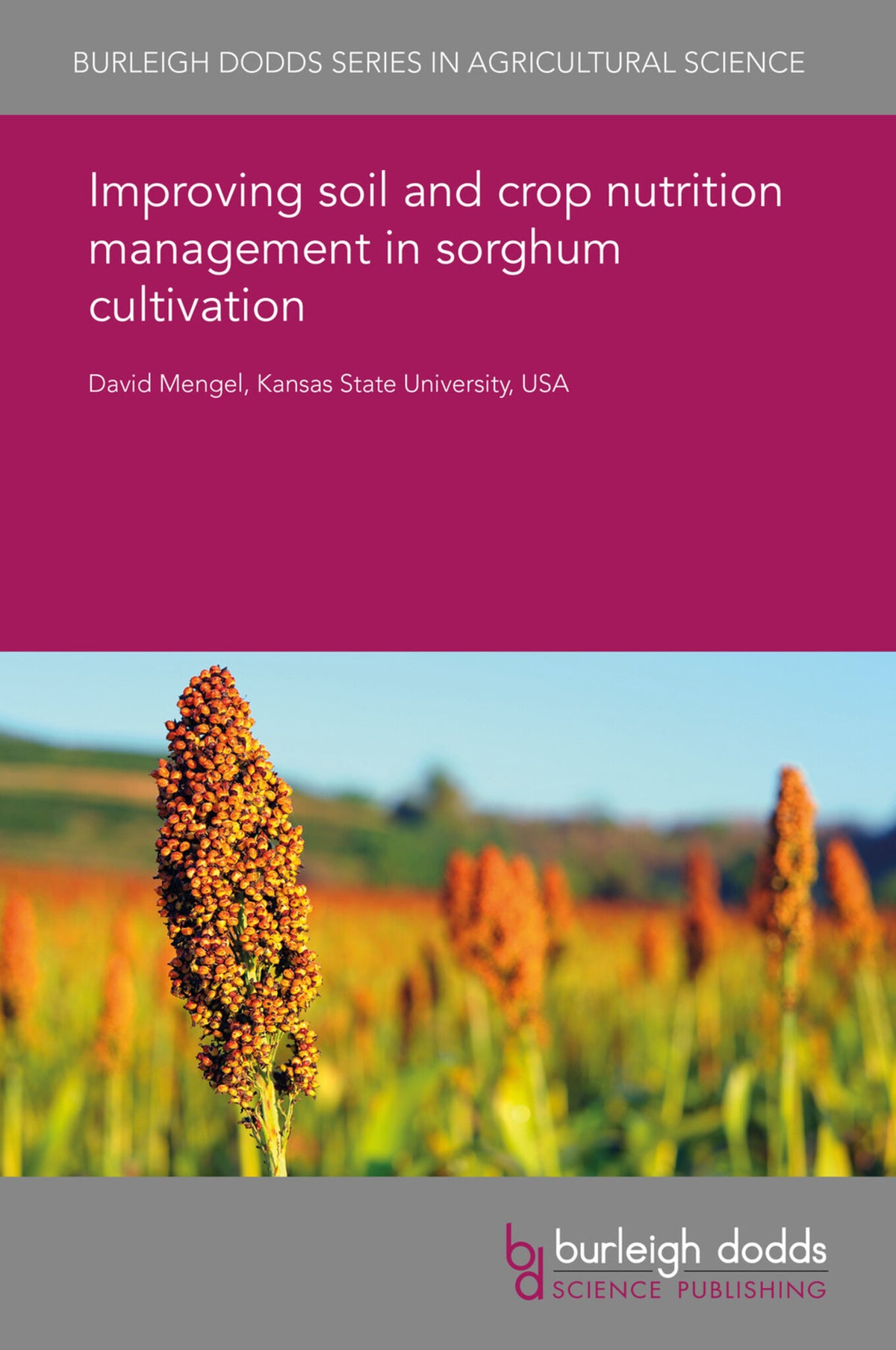 Cover image for Improving soil and crop nutrition management in sorghum cultivation ISBN 9781838795405