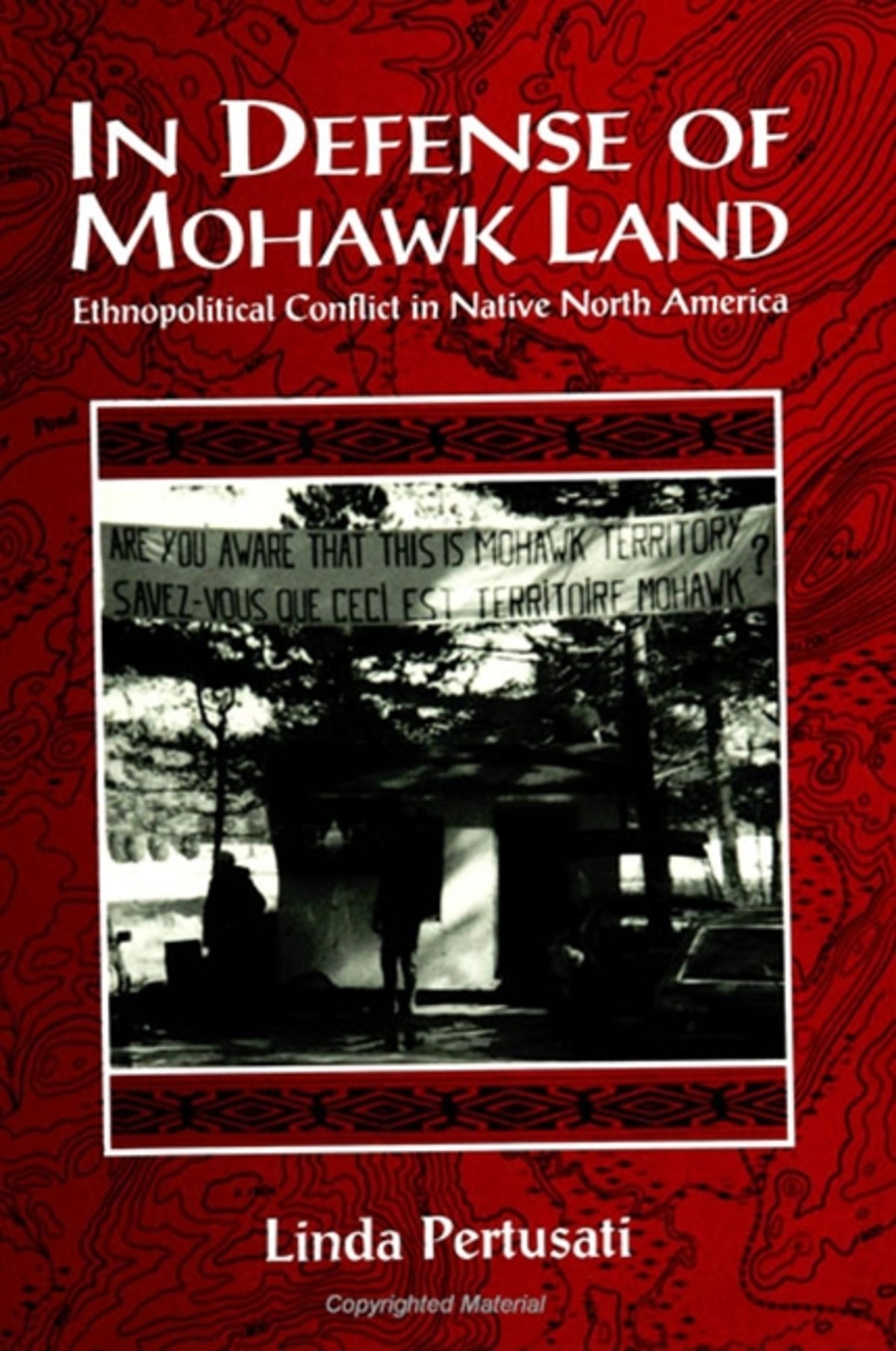 Cover image for In Defense of Mohawk Land ISBN 9780791432129