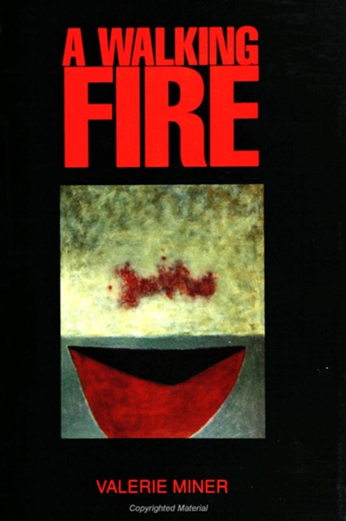 Cover image for A Walking Fire ISBN 9780791420089