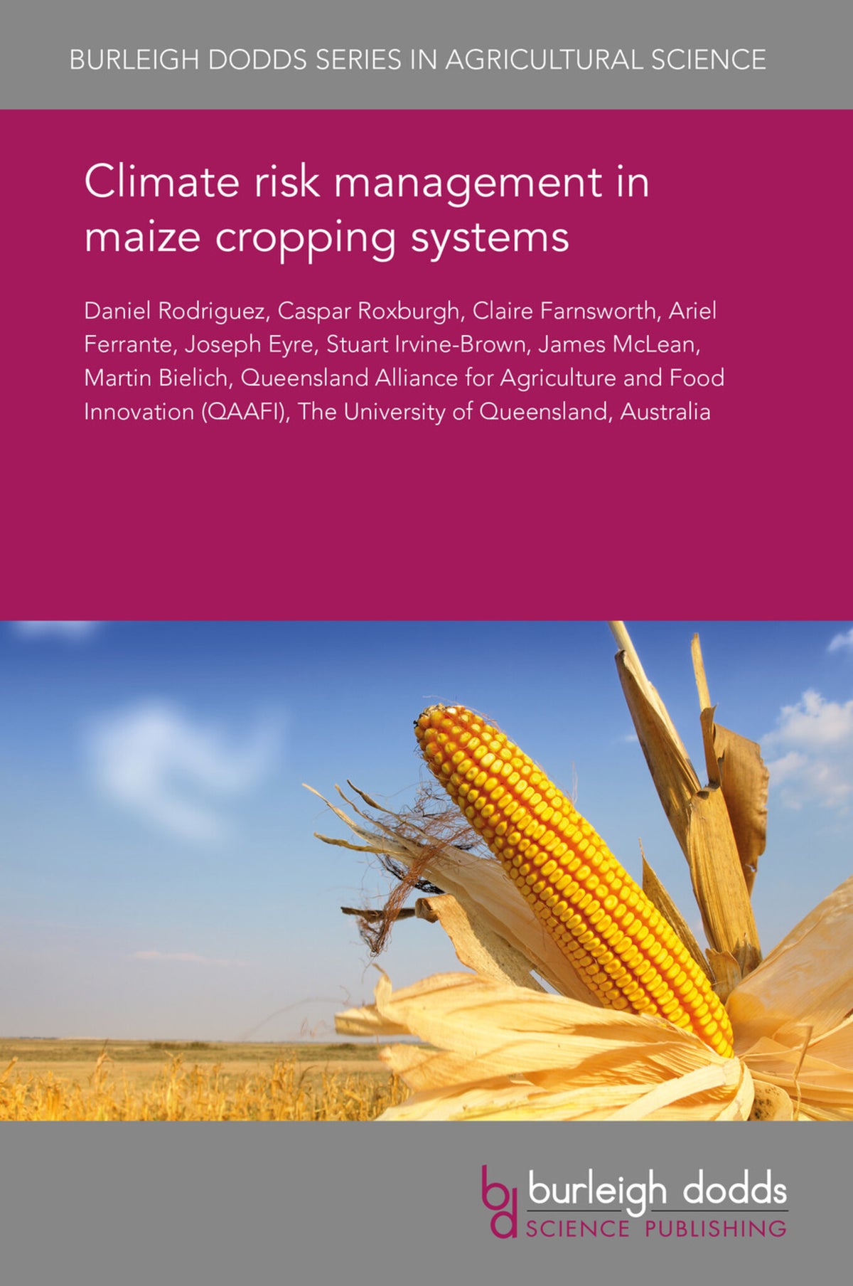 Climate risk management in maize cropping systems