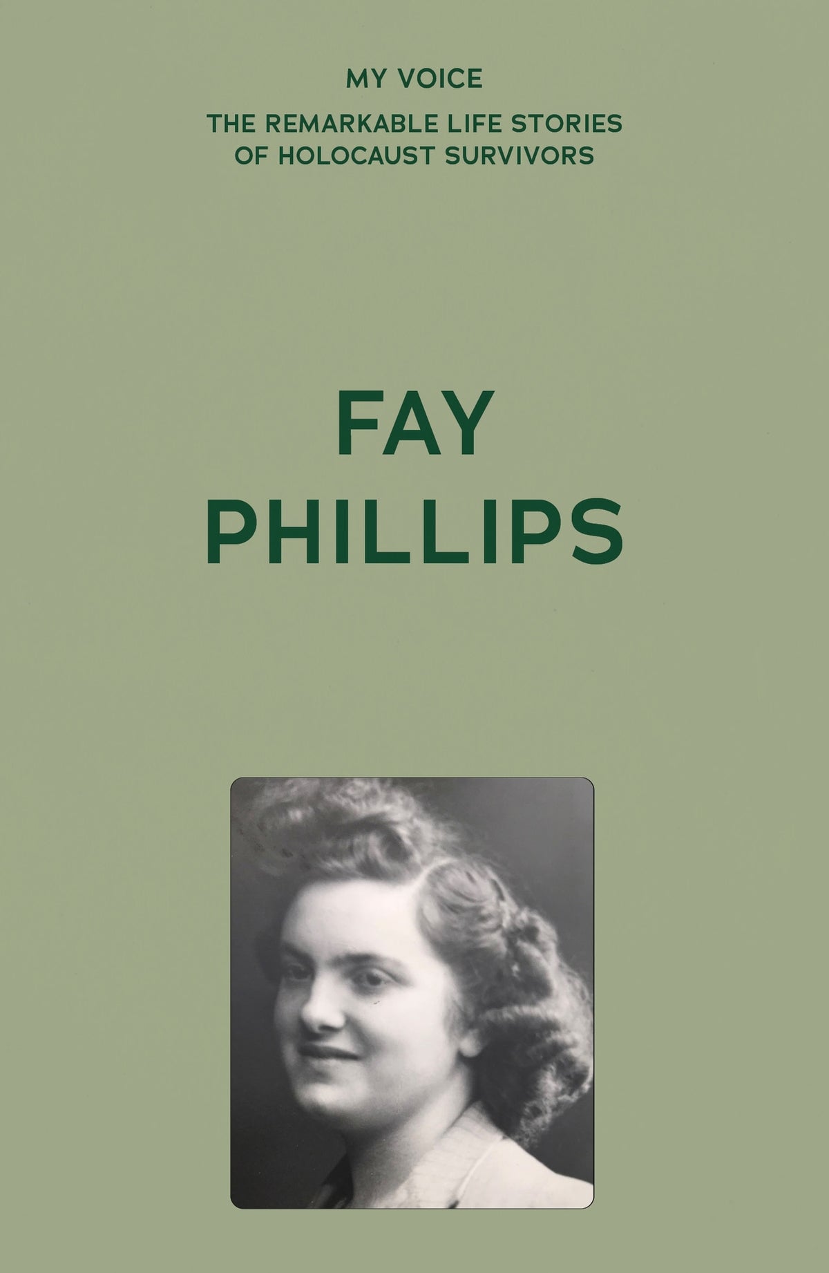 Cover image for My Voice: Fay Phillips ISBN 9781526186379