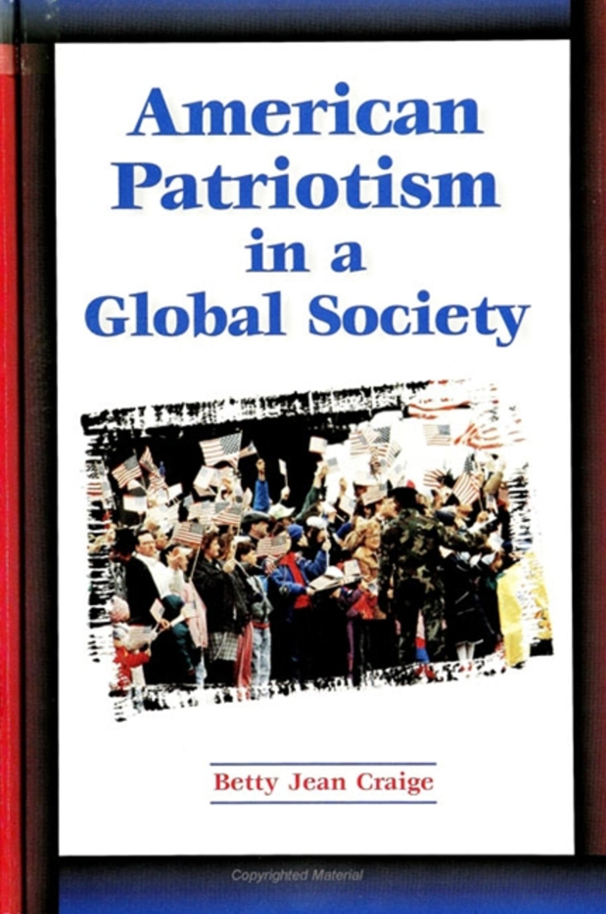 Cover image for American Patriotism in a Global Society ISBN 9780791429600