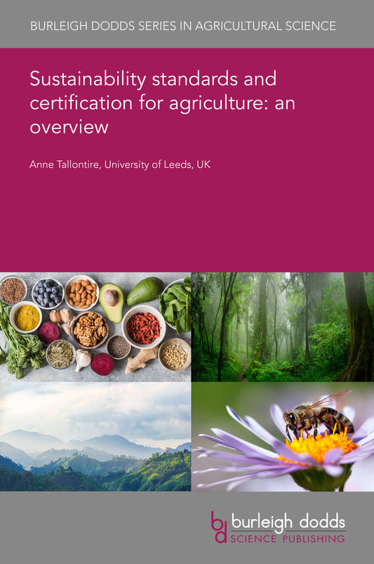Sustainability standards and certification for agriculture: an overview