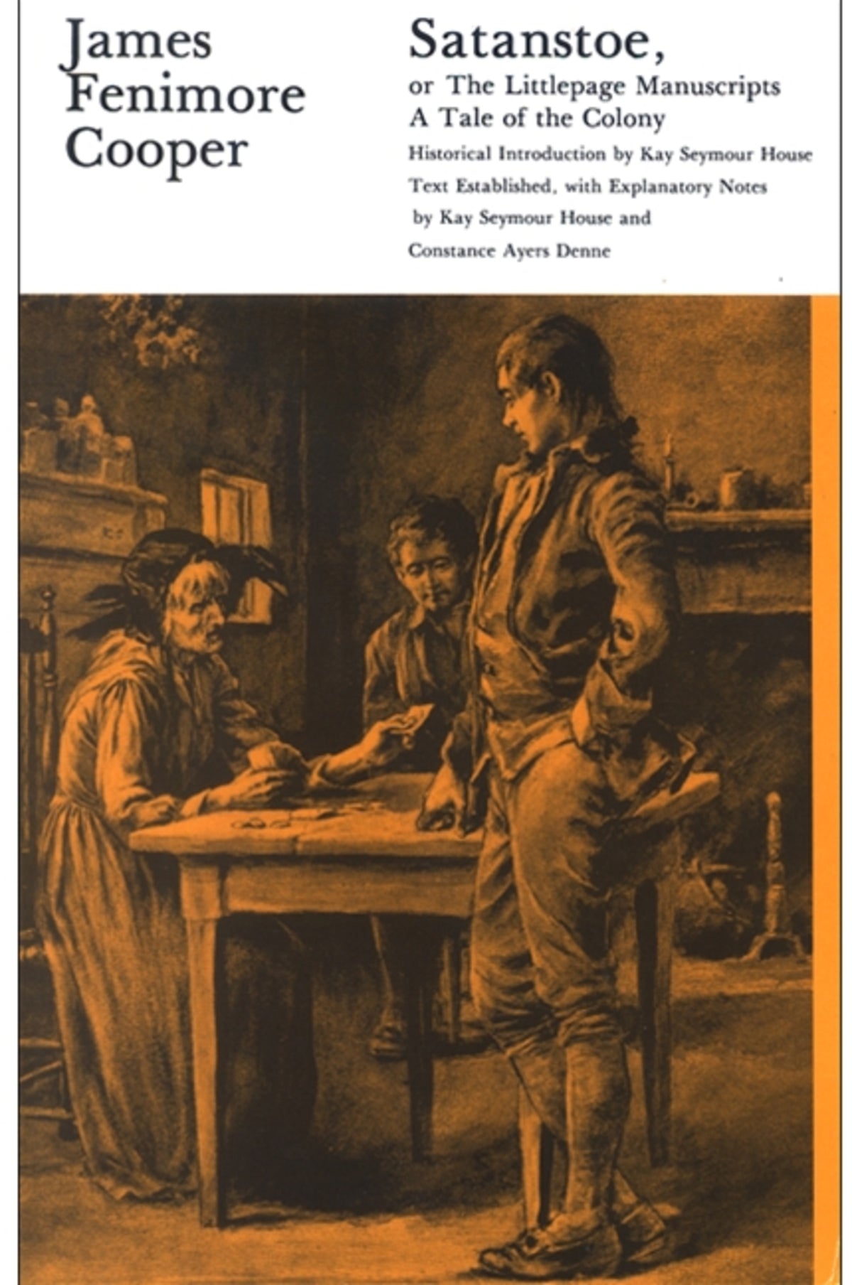 Cover image for Satanstoe, or the Littlepage Manuscripts ISBN 9780887069048