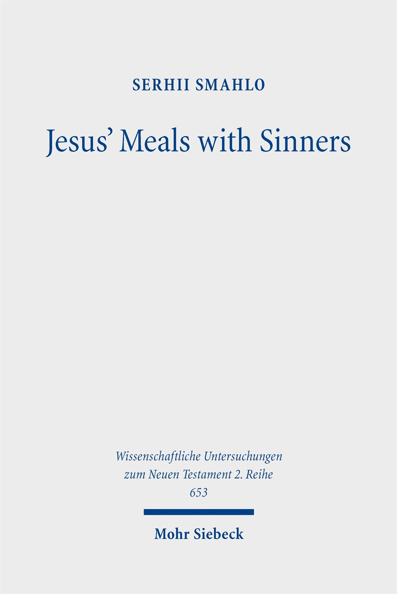 Jesus' Meals with Sinners